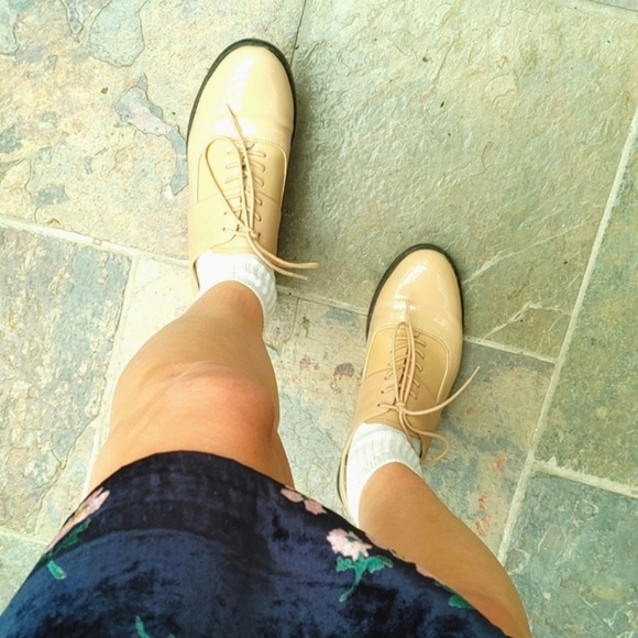 Patent leather CK oxfords - Picture 2 of 7